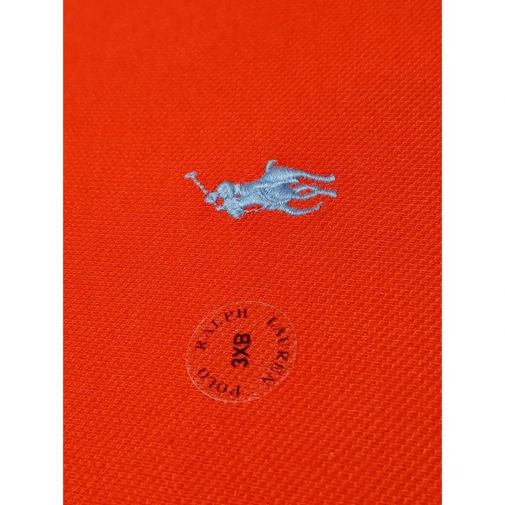 Polo Ralph Lauren Shirt Mens 3XB Big & Tall Classic Fit Red Soft Touch S/S NWT